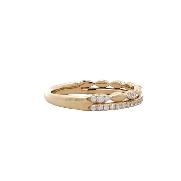 Diamond Stackable Ring Image 4 Flora Gems Decatur, IL