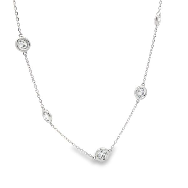 Lab Grown Diamond Necklace Flora Gems Decatur, IL