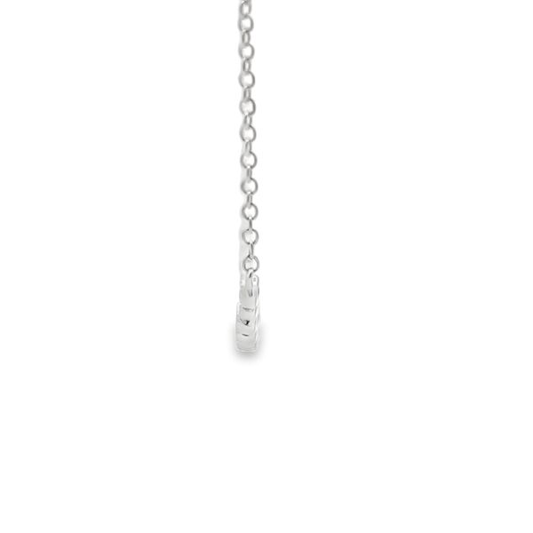 Lab Grown Diamond Bar Necklace Image 2 Flora Gems Decatur, IL