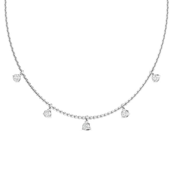 Lab Grown Diamond Necklace Flora Gems Decatur, IL