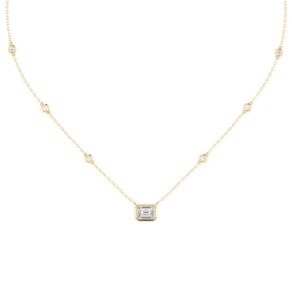 Lab Grown Diamond Necklace Flora Gems Decatur, IL