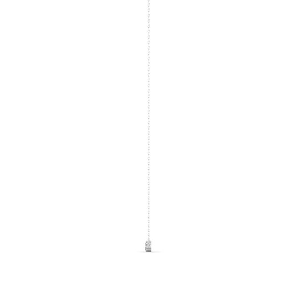 Lab Grown Diamond Necklace Image 3 Flora Gems Decatur, IL