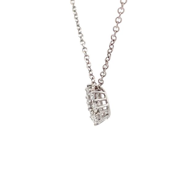 Lab Grown Diamond Necklace Image 2 Flora Gems Decatur, IL