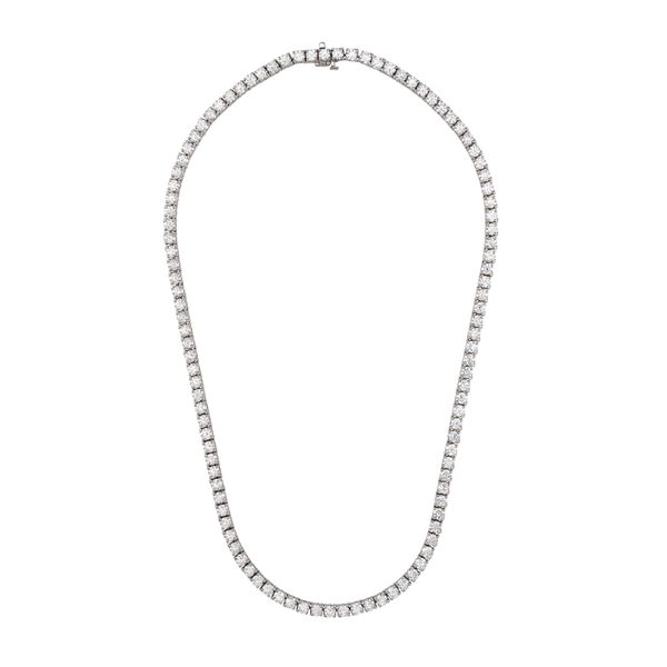 Lab Grown Diamond Necklace Flora Gems Decatur, IL