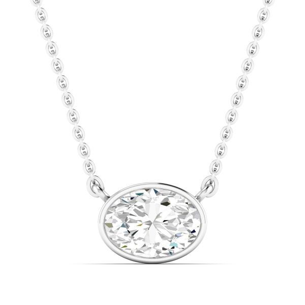 Lab Grown Diamond Necklace Flora Gems Decatur, IL