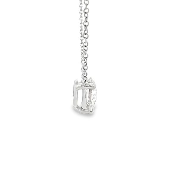 Lab Grown Diamond Necklace Image 3 Flora Gems Decatur, IL