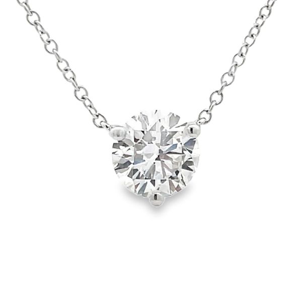 Lab Grown Diamond Necklace Flora Gems Decatur, IL