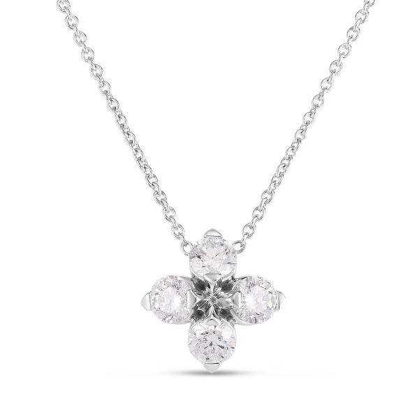 Roberto Coin Diamond Necklace Flora Gems Decatur, IL