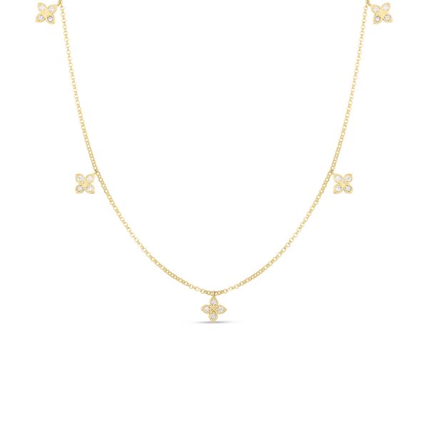 Roberto Coin Diamond Necklace Flora Gems Decatur, IL
