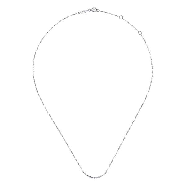 Diamond Bar Necklace Image 2 Flora Gems Decatur, IL