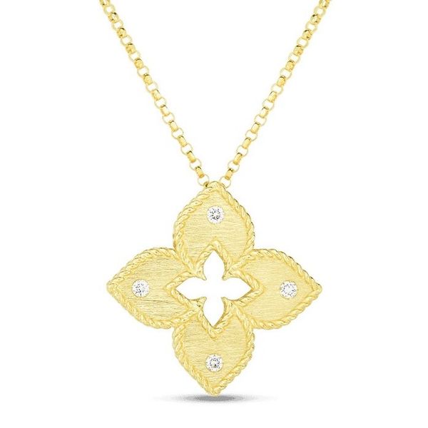 Roberto Coin Diamond Necklace Flora Gems Decatur, IL