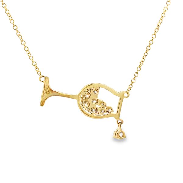 Diamond Necklace Image 3 Flora Gems Decatur, IL