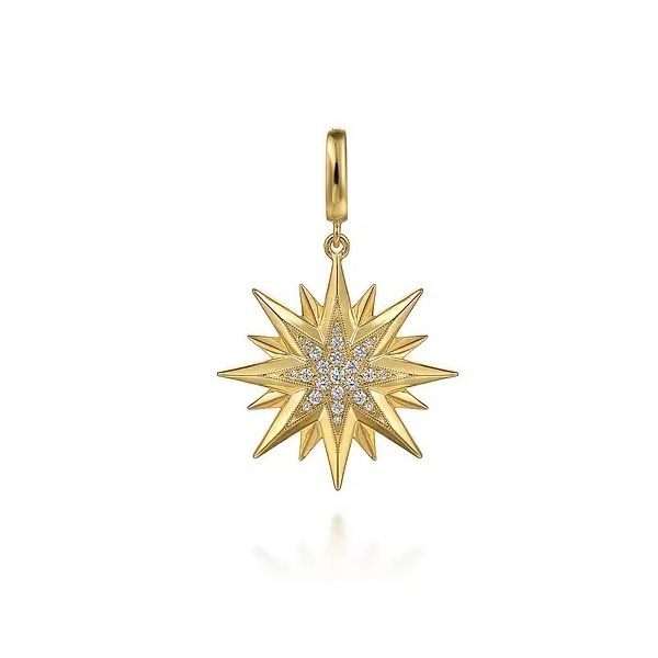 Diamond Starburst Pendant Flora Gems Decatur, IL