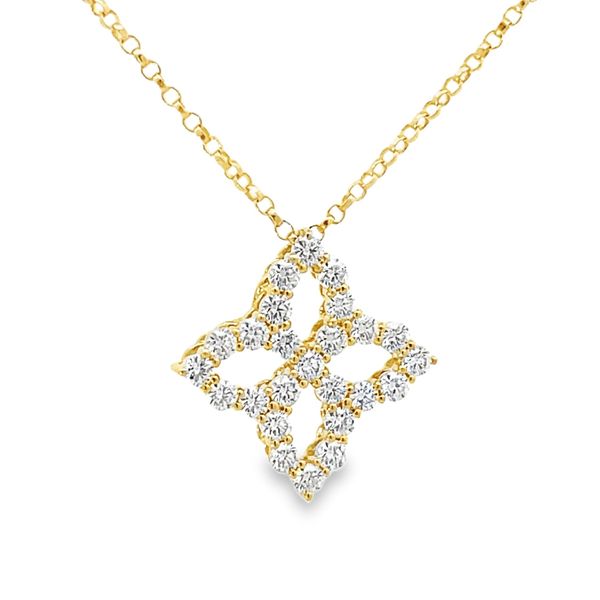 Roberto Coin Diamond Necklace Flora Gems Decatur, IL