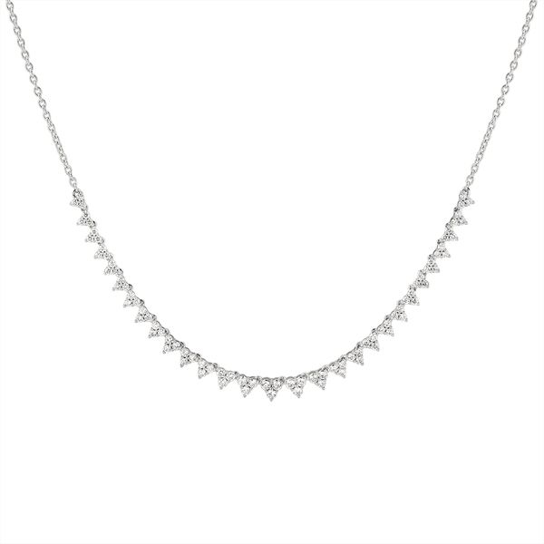 Diamond Necklace Flora Gems Decatur, IL