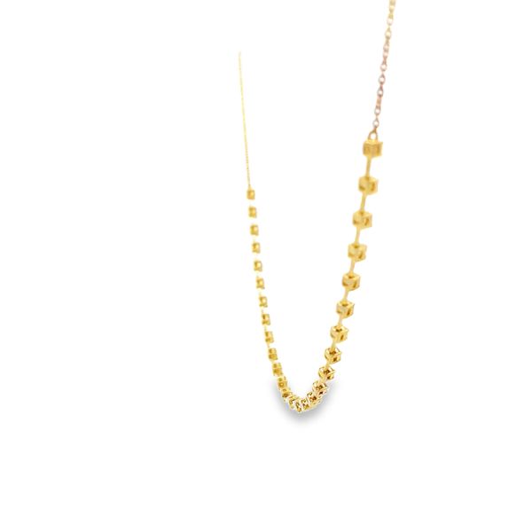 Diamond Necklace Image 4 Flora Gems Decatur, IL