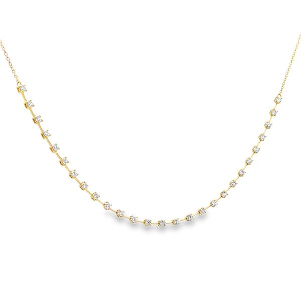Diamond Necklace Flora Gems Decatur, IL
