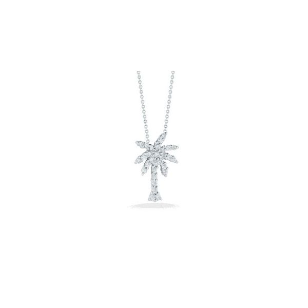 Roberto Coin Diamond Palm Tree Necklace Flora Gems Decatur, IL