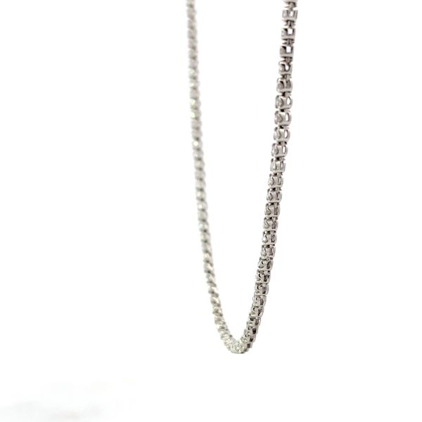 Diamond Tennis Necklace Image 2 Flora Gems Decatur, IL
