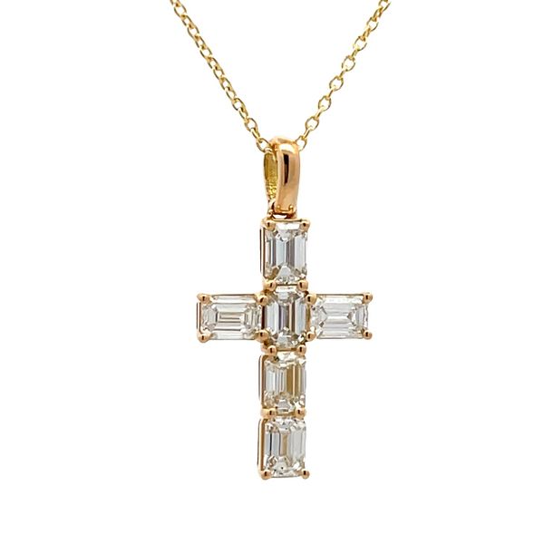 Roberto Coin Diamond Cross Necklace Flora Gems Decatur, IL
