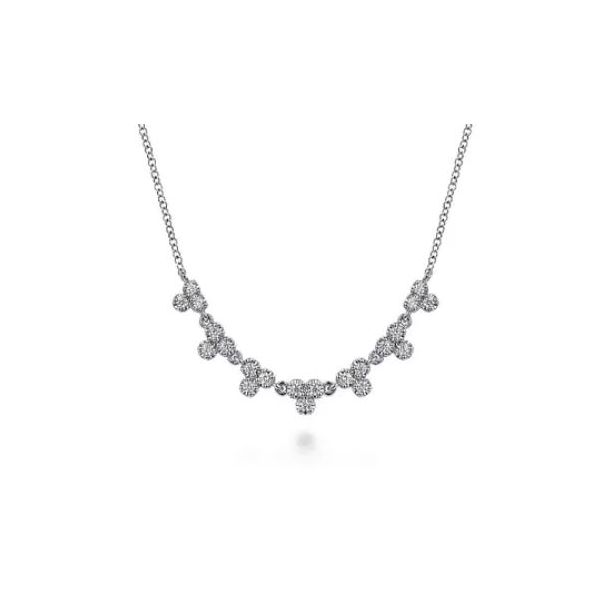 Diamond Necklace Flora Gems Decatur, IL