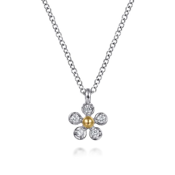Diamond Flower Necklace Flora Gems Decatur, IL