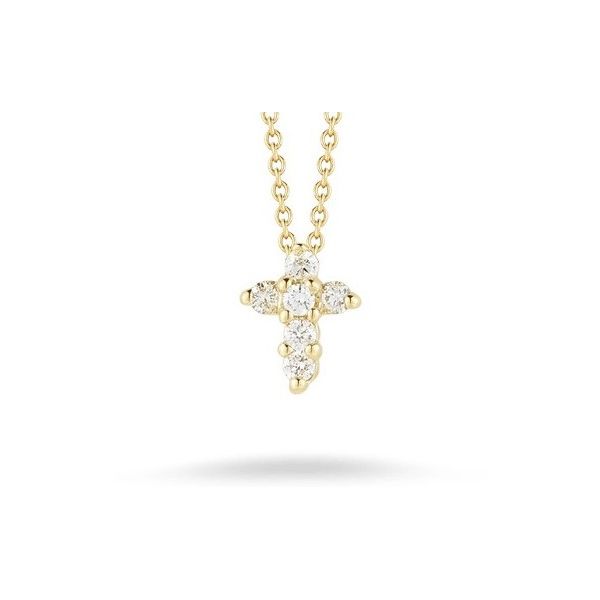 Roberto Coin Diamond Cross Necklace Flora Gems Decatur, IL