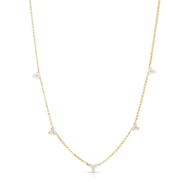 Roberto Coin Diamond Necklace Flora Gems Decatur, IL