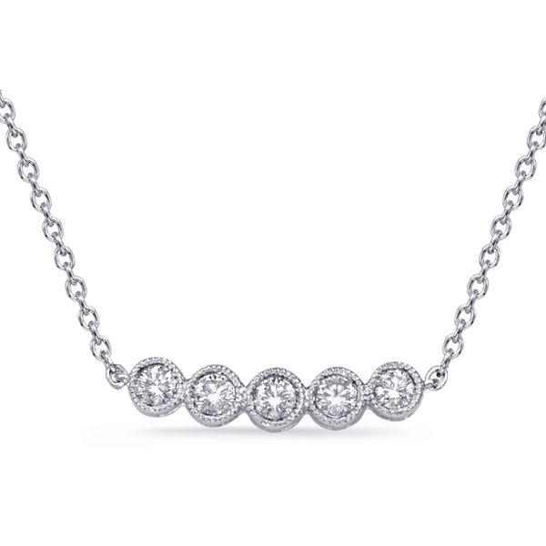 Diamond Necklace Flora Gems Decatur, IL
