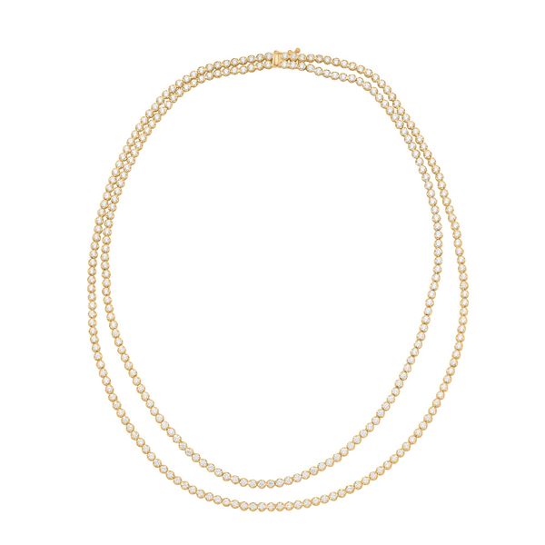 Diamond Necklace Flora Gems Decatur, IL