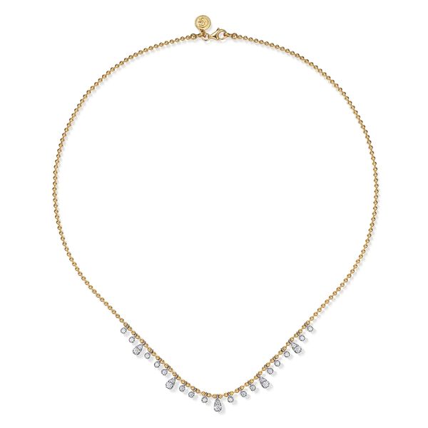 Diamond Necklace Image 2 Flora Gems Decatur, IL