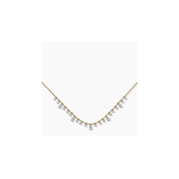 Diamond Necklace Flora Gems Decatur, IL