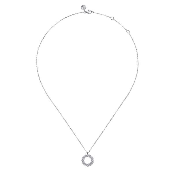 Diamond Necklace Image 3 Flora Gems Decatur, IL