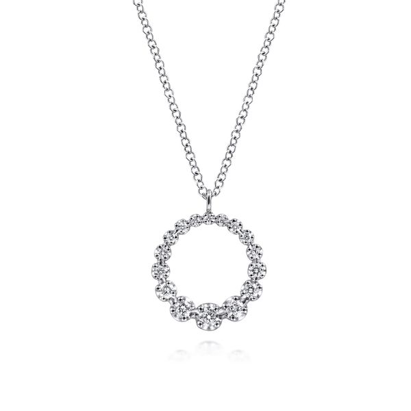 Diamond Necklace Image 2 Flora Gems Decatur, IL