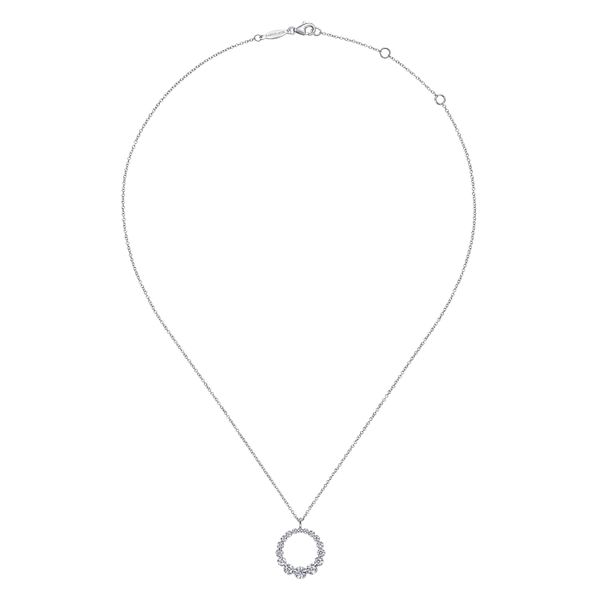 Diamond Necklace Image 4 Flora Gems Decatur, IL