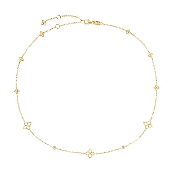 Roberto Coin Diamond Necklace Flora Gems Decatur, IL