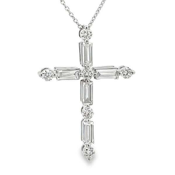 Diamond Cross Pendant Flora Gems Decatur, IL