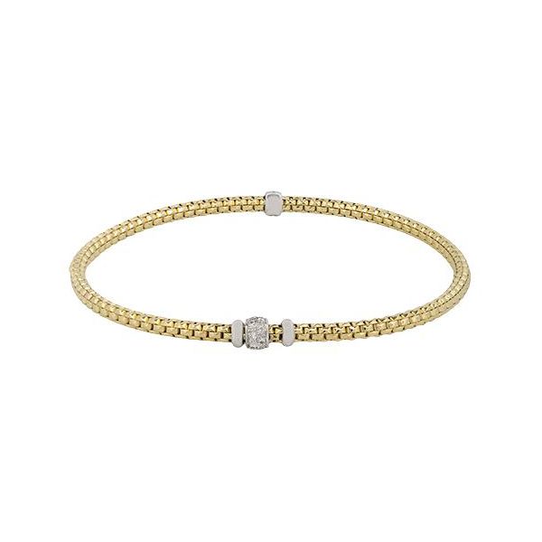 Simon G. Flexible Diamond Bracelet Flora Gems Decatur, IL