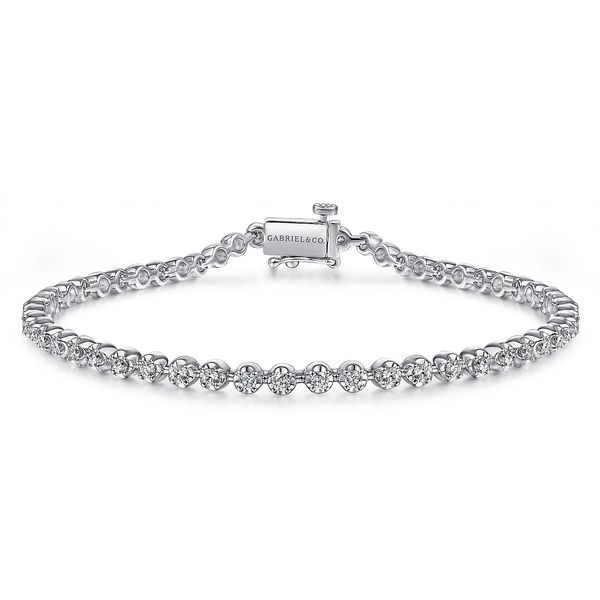 Diamond Tennis Bracelet Image 2 Flora Gems Decatur, IL