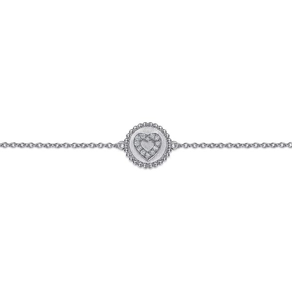 Sterling Silver and Diamond Bracelet Flora Gems Decatur, IL