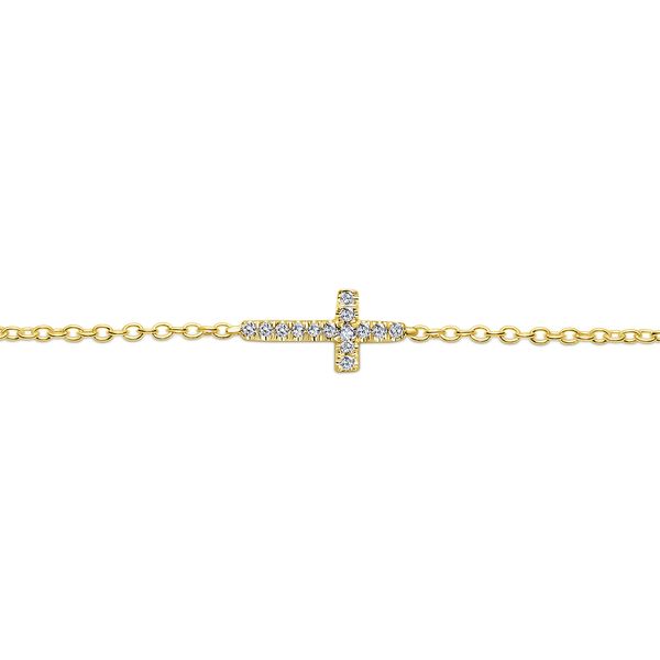 Diamond Cross Bracelet Flora Gems Decatur, IL