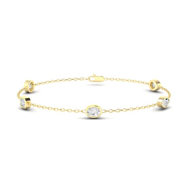 Lab Grown Diamond Bracelet Flora Gems Decatur, IL