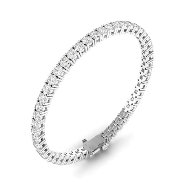 Lab Grown Diamond Bracelet Image 2 Flora Gems Decatur, IL