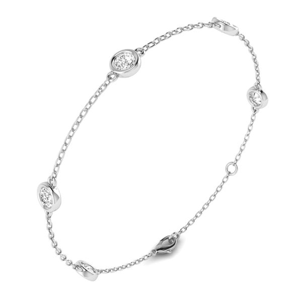 Lab Grown Diamond Bracelet Flora Gems Decatur, IL