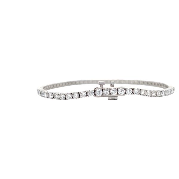 Lab Grown Diamond Bracelet Image 3 Flora Gems Decatur, IL
