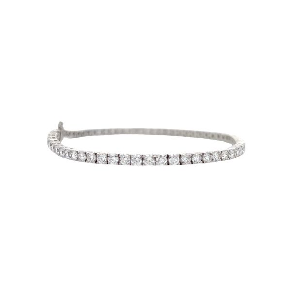 Lab Grown Diamond Bracelet Image 4 Flora Gems Decatur, IL