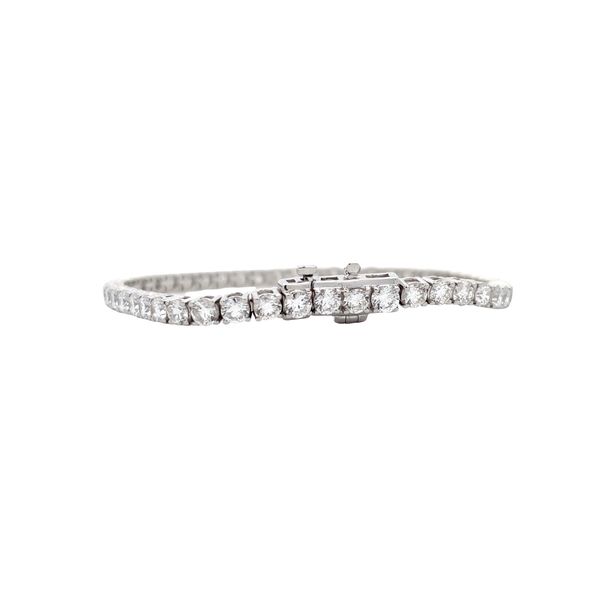 Lab Grown Diamond Bracelet Image 3 Flora Gems Decatur, IL