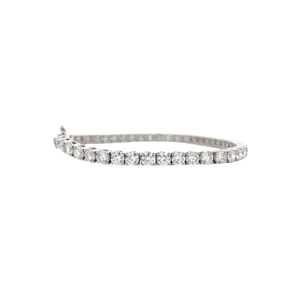 Lab Grown Diamond Bracelet Image 4 Flora Gems Decatur, IL