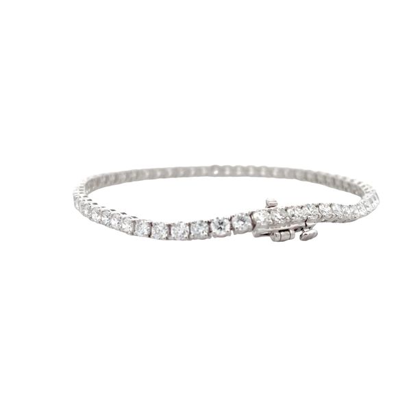Lab Grown Diamond Bracelet Image 3 Flora Gems Decatur, IL