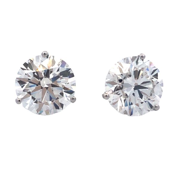 Lab Grown Diamond Stud Earrings Flora Gems Decatur, IL